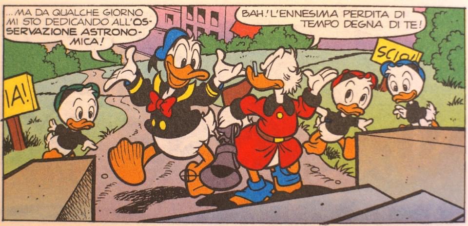 Paperino astronomo